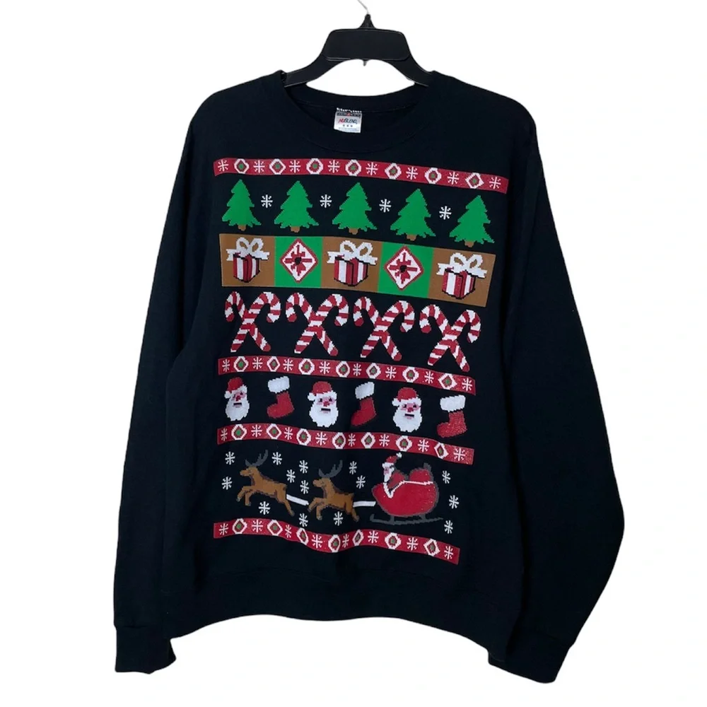 Christmas sweater size Medium holiday sweater - Picture 2 of 9